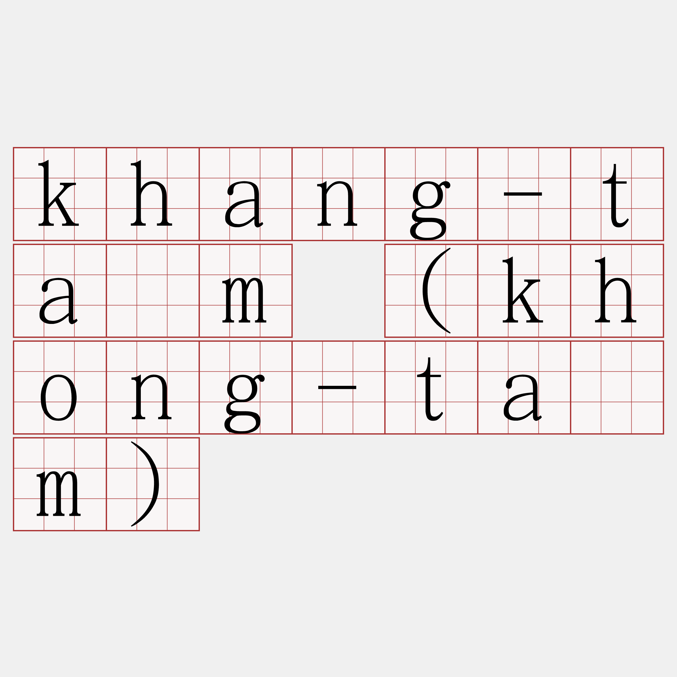 khang-tâm (khong-tâm)